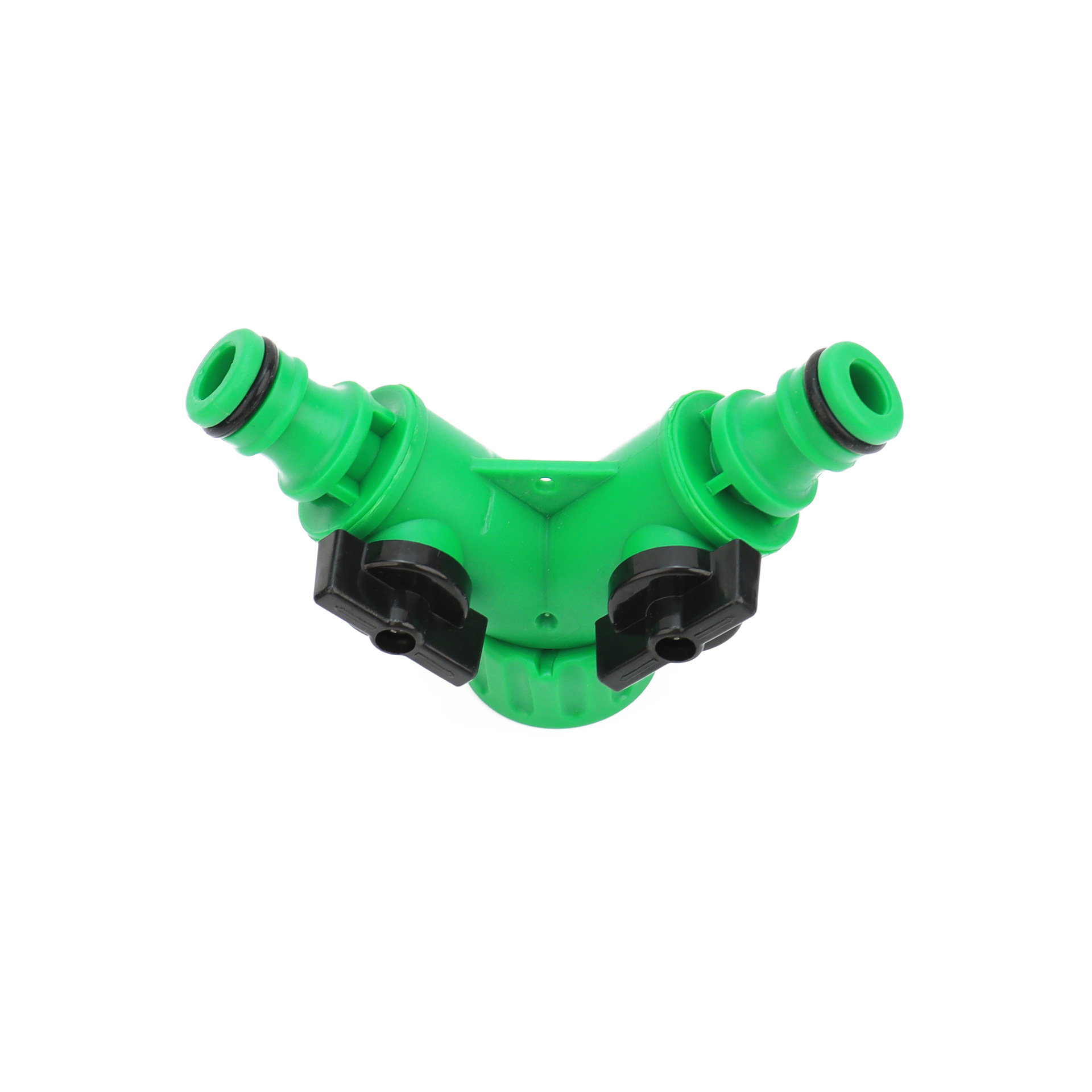 活接三通带开关阀门分流分水器洗衣机水龙头接头一进两出