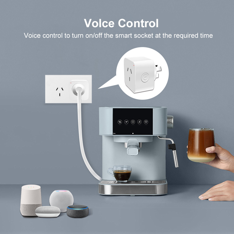 Mini Smart Plug Smart socket WiFi remote control Home mobile phone remote control plug Convenient and power-saving details Picture