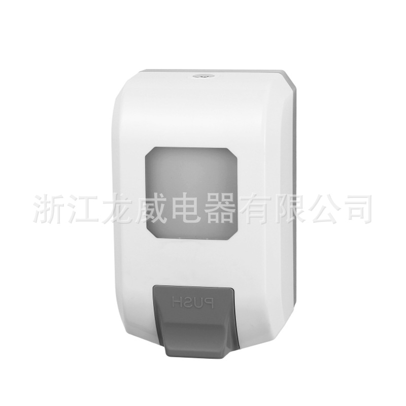 KINGWE酒店商场卫生间给皂器壁挂乳液皂液盒批发泡沫手动皂液器