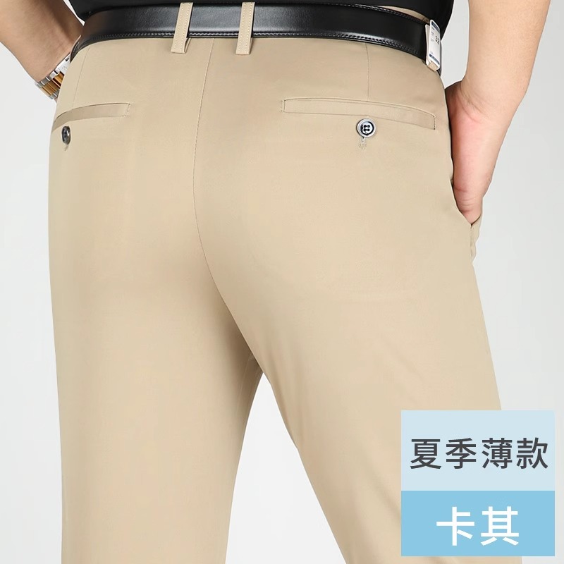 男式休闲裤实物图