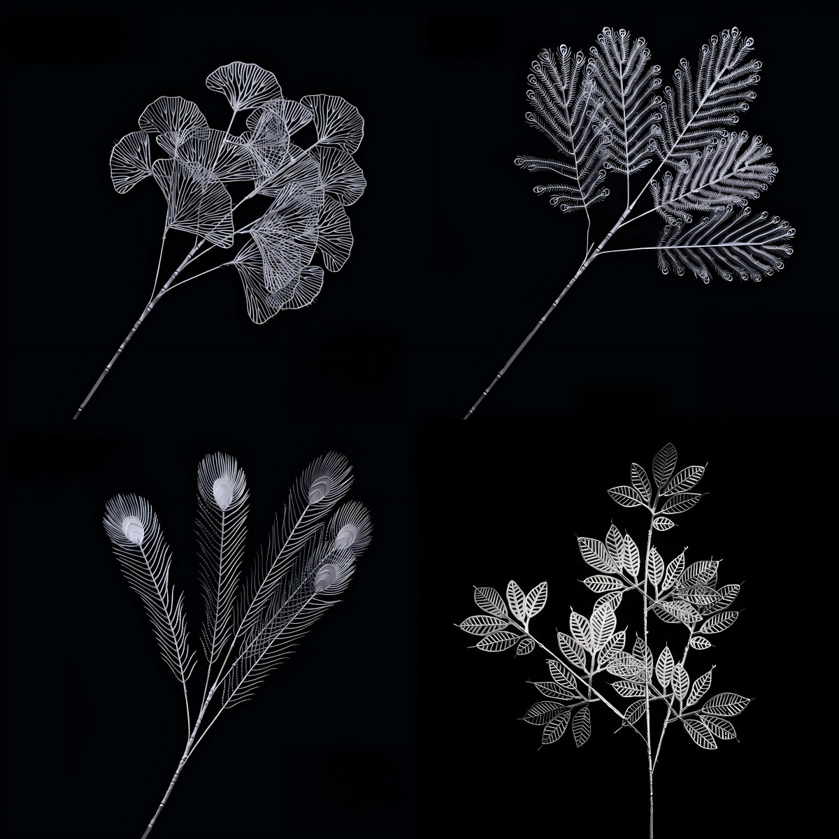 仿真花配件/仿真水果配件/蝴蝶插杆/工艺品配件/多肉细节图