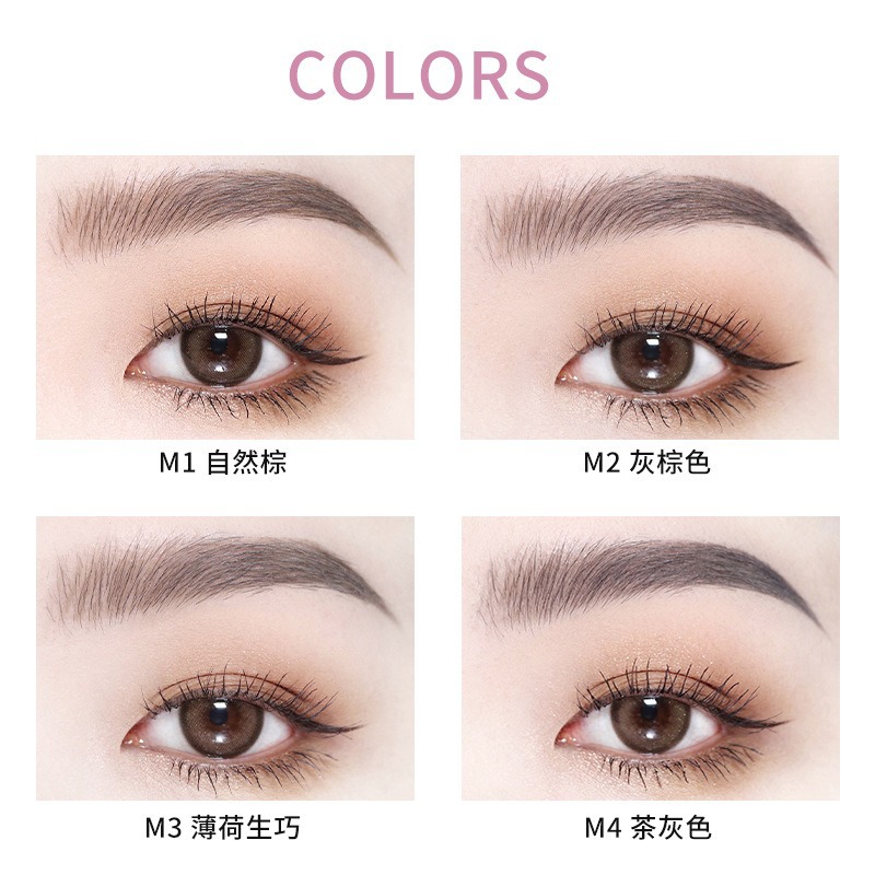 Hua Luolia Eyebrow Pencil Is Waterproof, Does Not Smudge, Does Not Fade For A Long Time, Naturally Distinguishable Strands, And Requires No Shaving. It Is An Extremely Fine Double-Ended Eyebrow Pencil details Picture