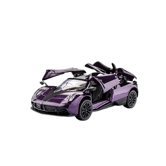 Alloy toy car 1:43 model metal simulation car, boy gift sports car ornament, door-opening toy car Item Picture