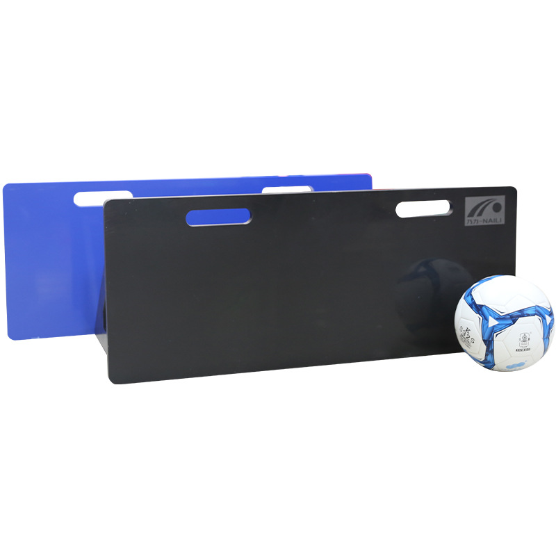 Black football and basketball training board scoreboard, multi-functional and portable
