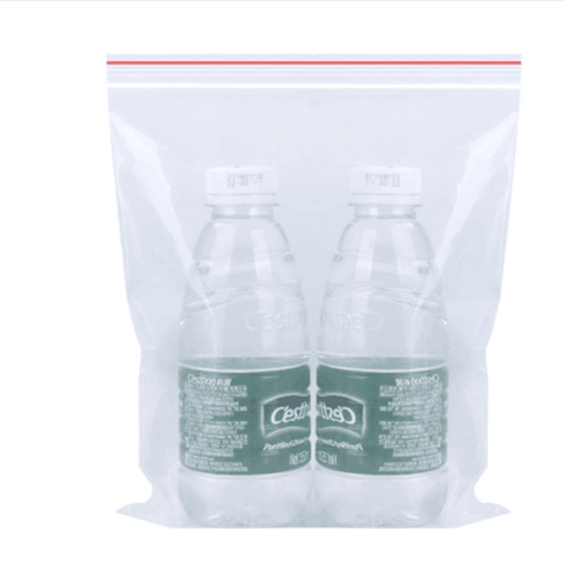 1045 slender self-sealing bag, transparent long sealing bag, square sealing bag, zipper bone molded tube, pe long plastic bag Item Picture