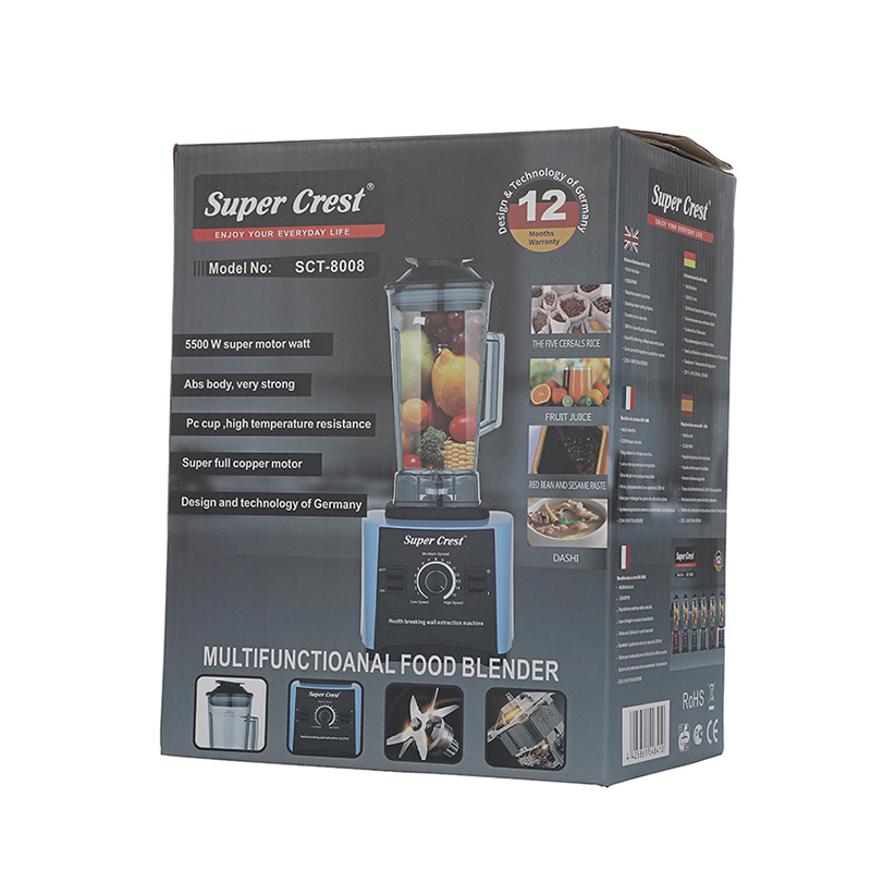 Wholesale of new cross-border household high-power blenders, household multi-functional smoothies and food grinders Item Picture