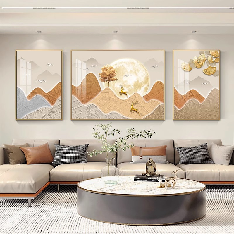 现代装饰画实物图