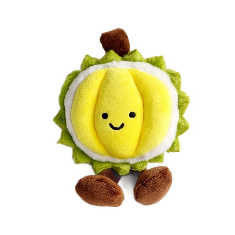 Authentic Cat Mountain King plush toy bag pendant, durian fruit cultural and creative pendant, claw doll, wedding doll Item Picture