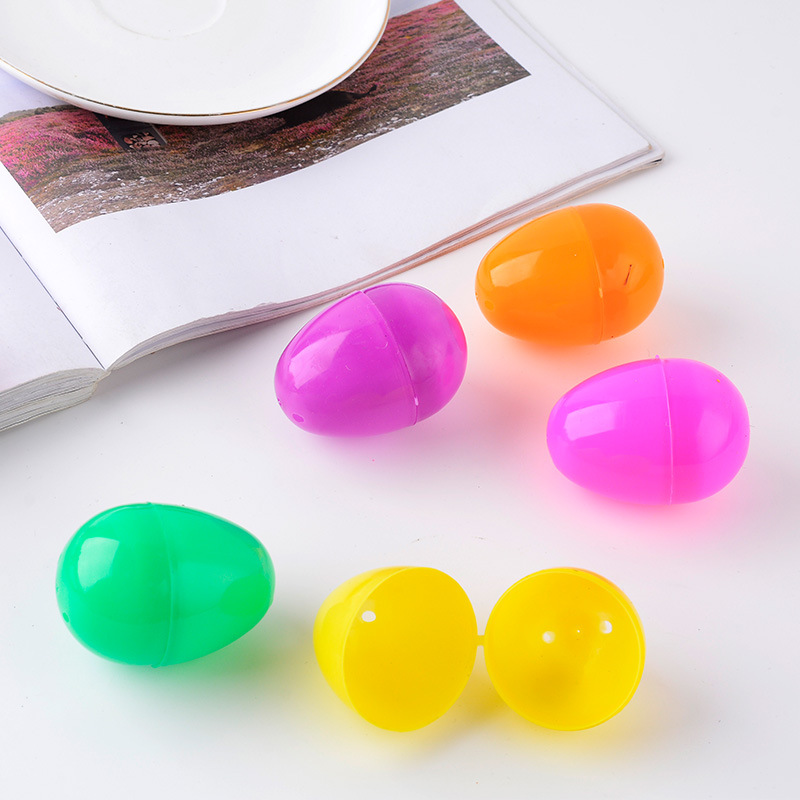 Factory-supplied egg mixed color Easter egg decoration gashapon, DIY accessories and small toys for children in kindergartens details Picture
