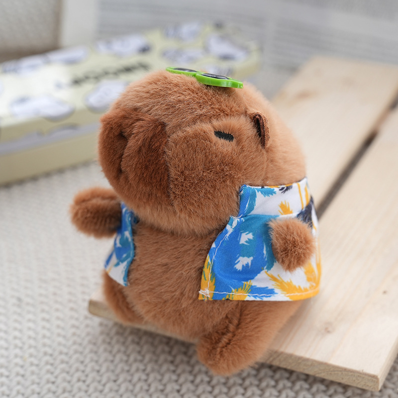 Capibara pendants, plush dolls, toy bags, wholesale toys, cute dolls, capybara keychains details Picture