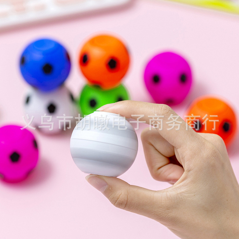 Mini fidget Spinner 35mm Finger football spinner stress-relieving toy Flash Magic finger Spin basketball Application Scenario
