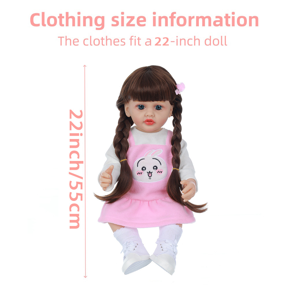 ٥٥ سنتيمترا من ملابس الدمية Specification image