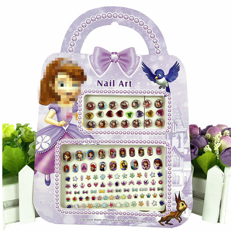 穿戴甲/美甲/穿戴式甲片/手工穿戴甲/指甲贴白底实物图