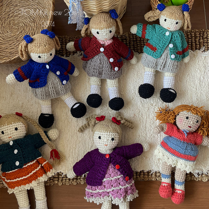 手工钩针编织玩偶套装缝纫线单头针一次性针线鹏飞双头勾针别针工艺用品