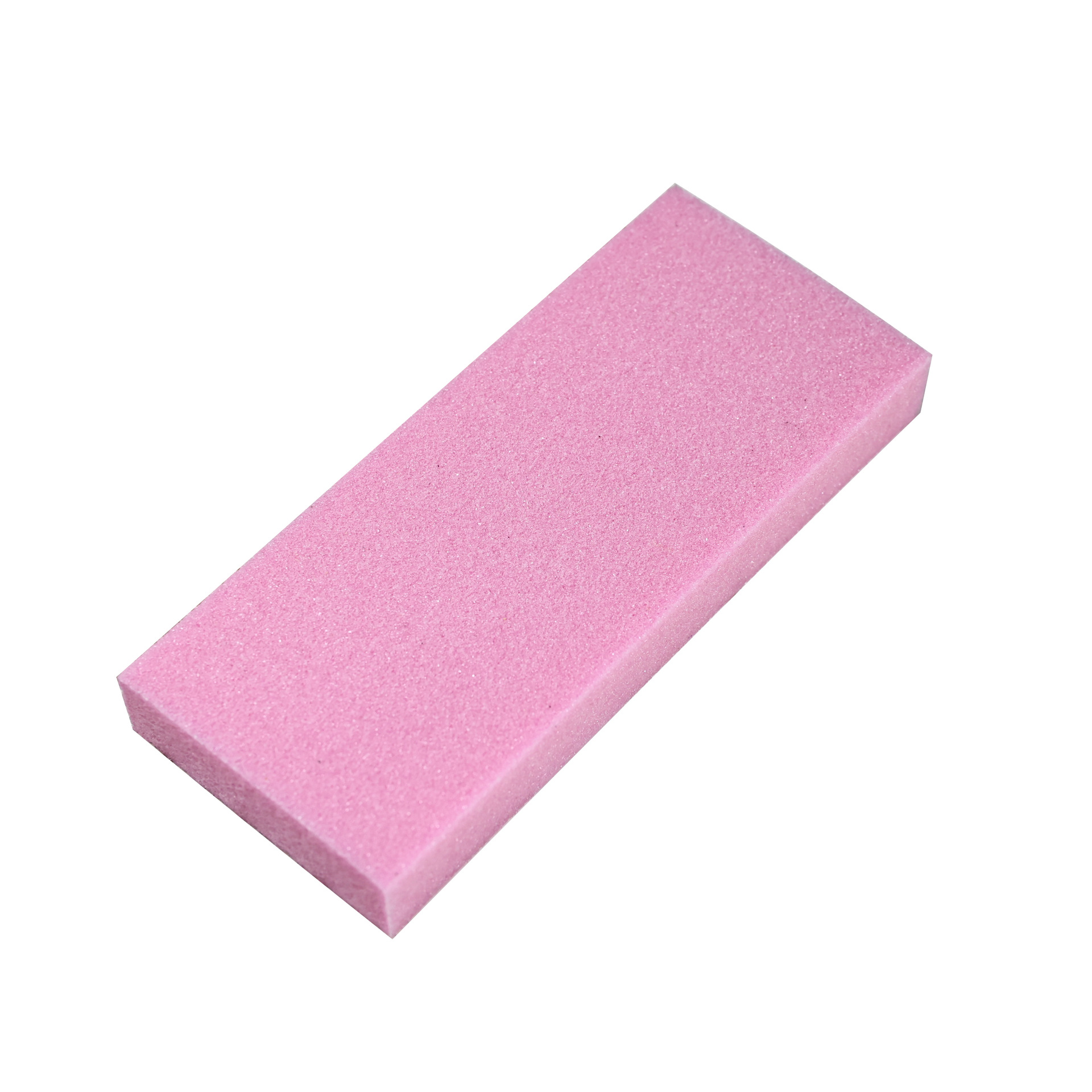 高弹豆腐块薄款双面磨砂指甲锉打磨抛光块海绵美甲工具批发跨境白底实物图