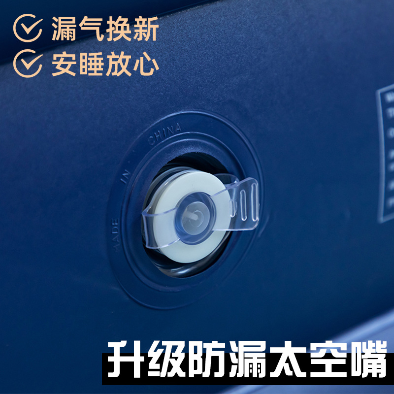 充气旅行枕实物图