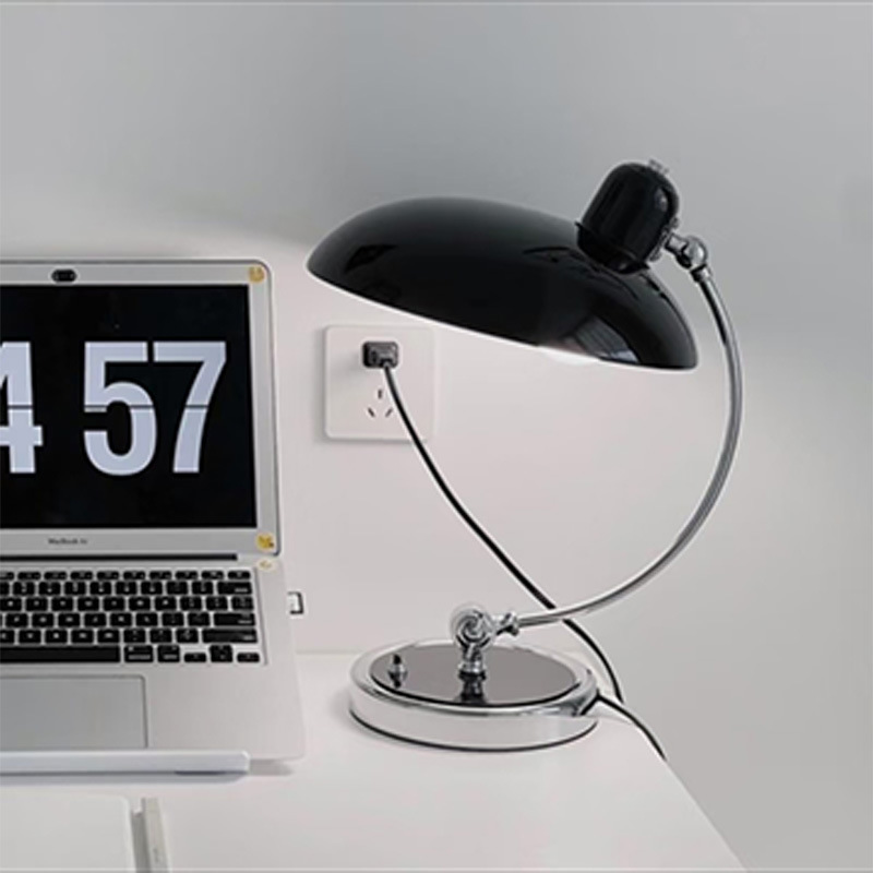 Danish Bauhaus table lamp, vintage bedroom study desk for reading, Nordic retro, internet-famous light luxury ins bedside lamp Specification image