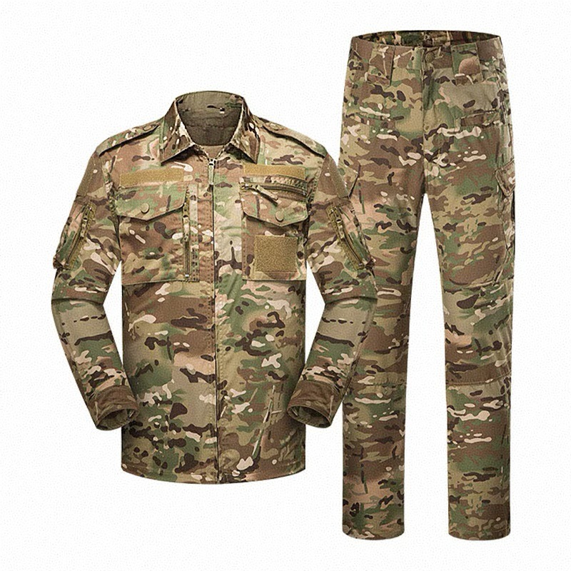 Cross-border camouflage uniform sets, military training uniforms, wholesale outdoor field tactical uniform sets from Shandong manufacturers