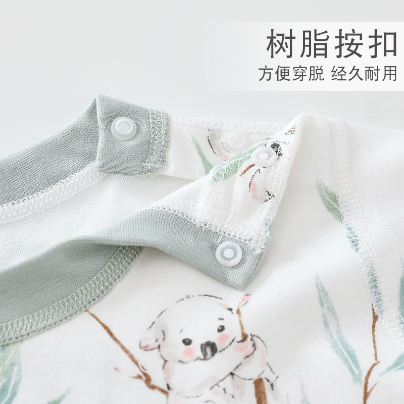儿童睡衣内衣纯棉春秋居家服女童分体套装男宝秋衣秋裤打底衣服产品图