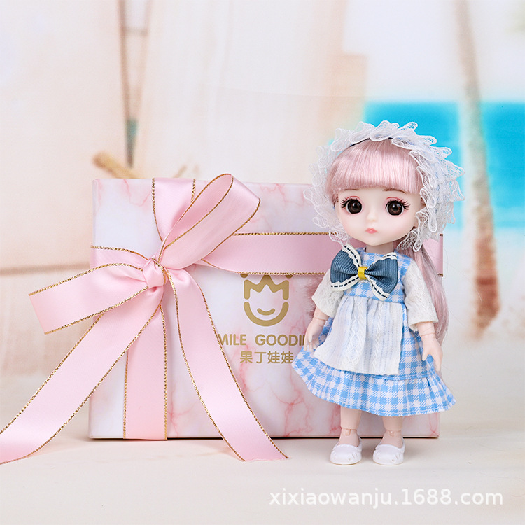 熙笑玩具装巴比娃娃玩具空盒子16厘米32厘米60厘米儿童节送礼礼盒细节图