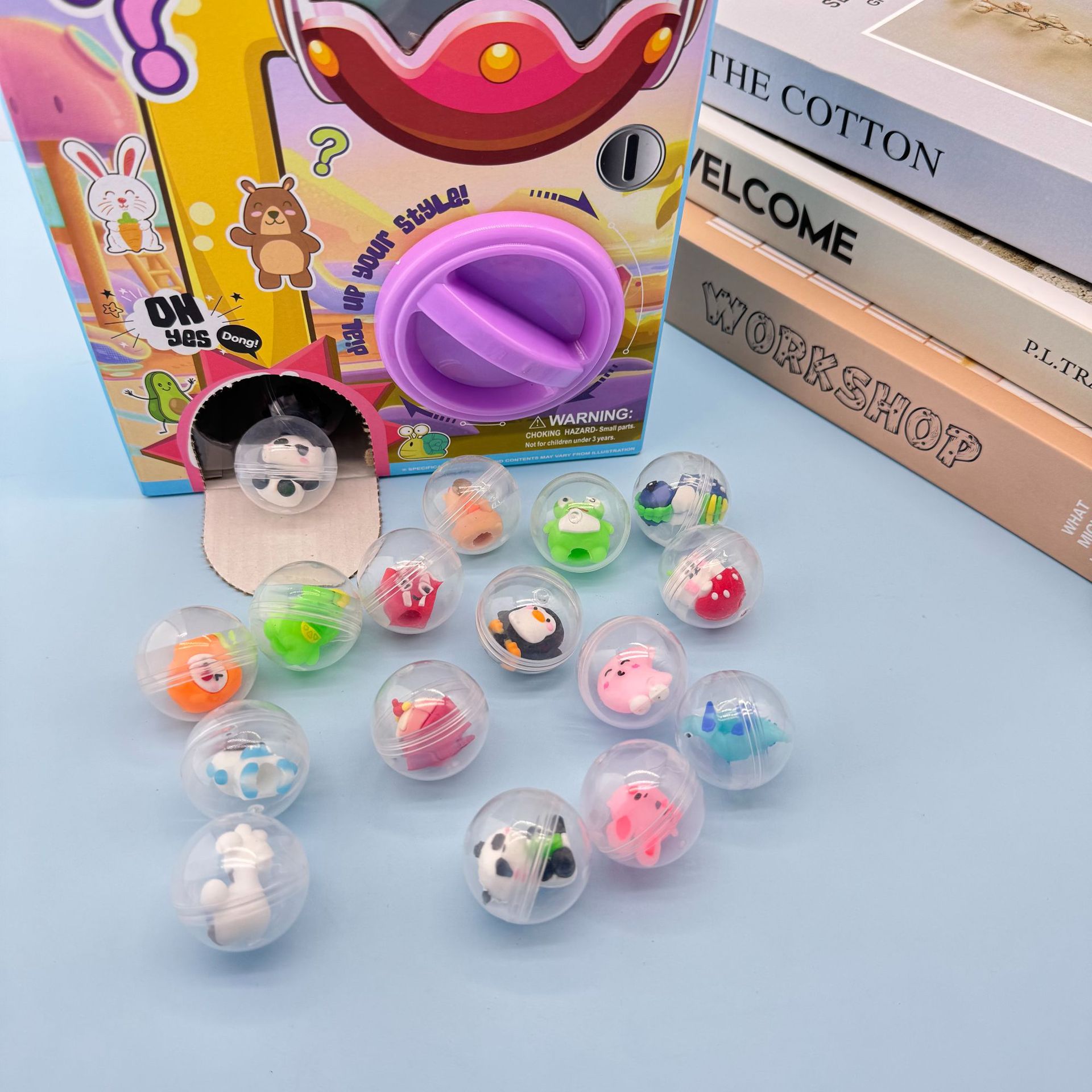 盲盒/疯狂动物城/泡泡玛特/泡泡玛特手办/手办白底实物图