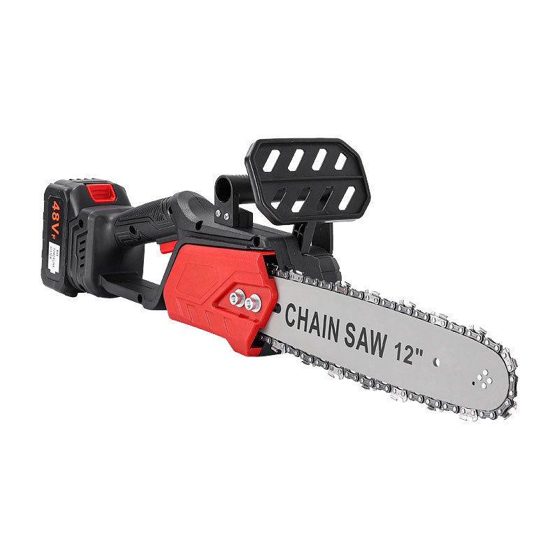 Manufacturer wholesale lithium electric saws, rechargeable electric chain saws, brushless high-speed saws, electric chain saws, portable outdoor tree cutting and felling tools Item Picture