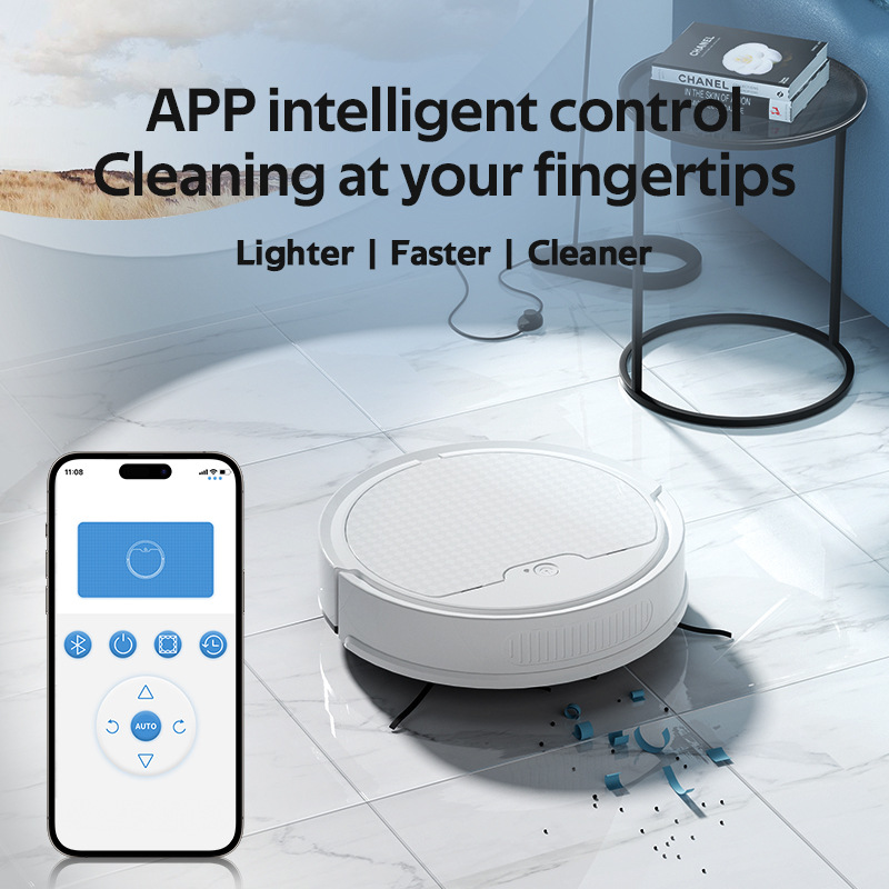 Smart Robotic Vacuum Cleaner for Home, Automatic obowai OB8S