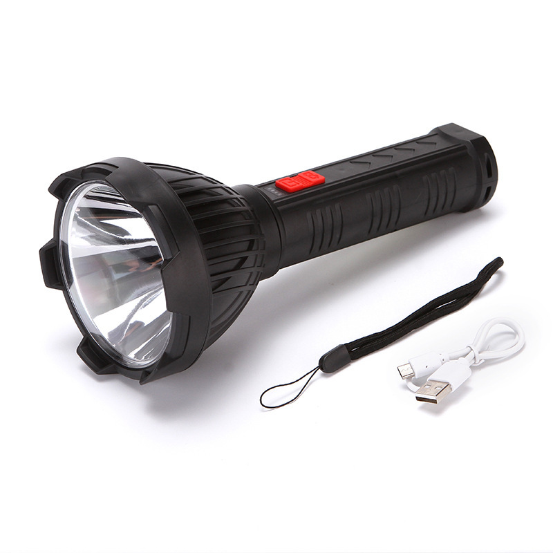 TY-850新款强光充电手电筒便携家用LED照明灯大容量多功能远射灯产品图