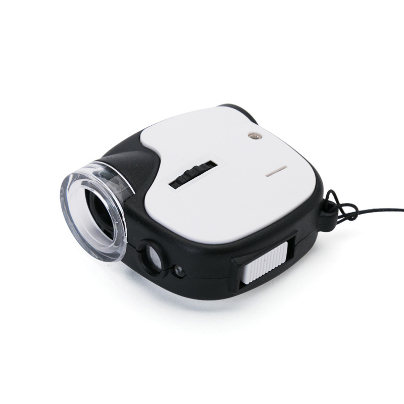 Wholesale of TH-7004D high-definition mini microscope, portable UV banknote detector lamp and student multi-functional magnifying glass Item Picture