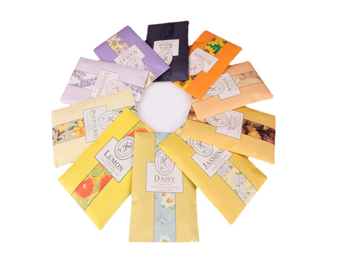 Sachet, home fragrance bag, long-lasting fragrance, high-end portable sachet bag, sachet paper, custom-made bathroom deodorizing Item Picture