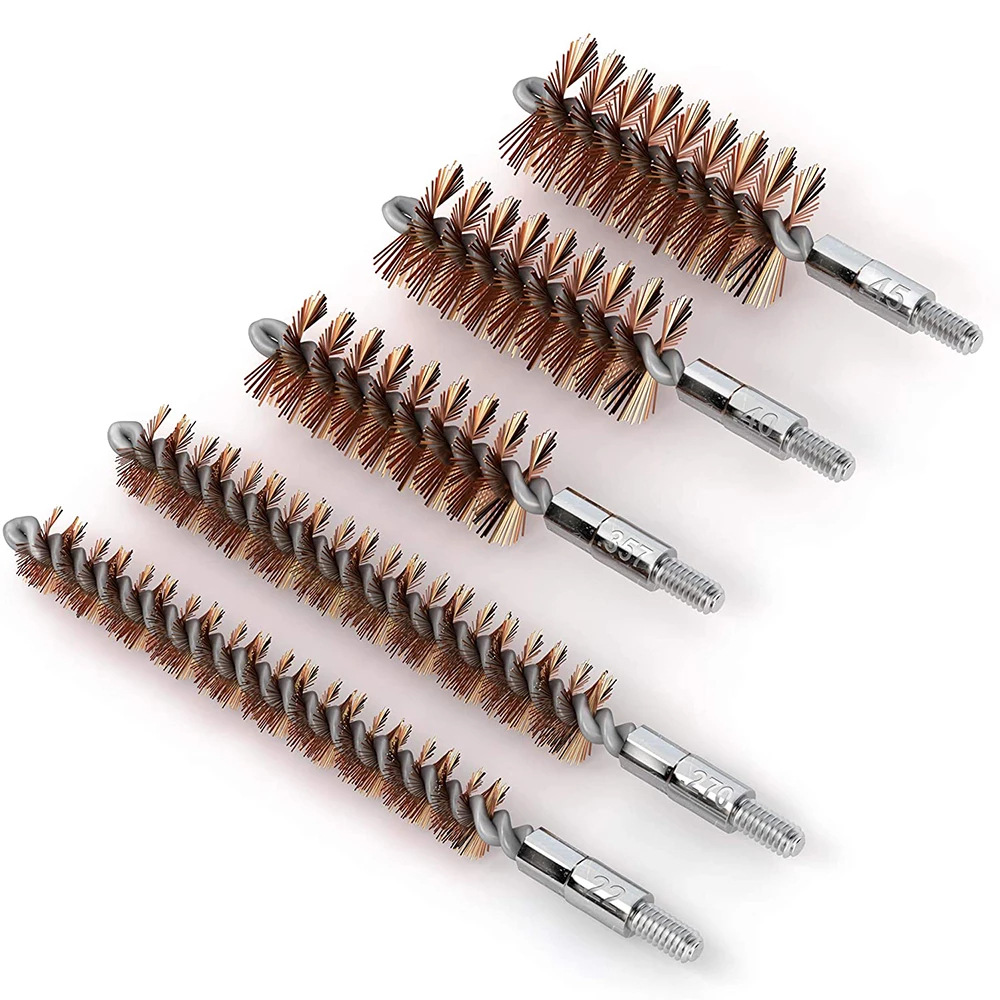 Jujian gk28 Cross-border barrel Brush, barrel cleaning and gun wiping tool, 19 pieces of bagged pipe cleaning barrel brush Application Scenario