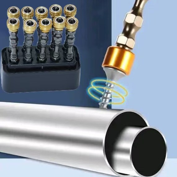 Manufacturer's strong magnetic screwdriver, double cross electric screwdriver, magnetic double-stick electric drill, magnetic ring set, screwdriver, electric drill Application Scenario