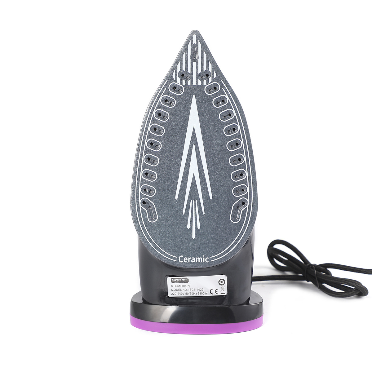 Super Crest European standard Household Steam Iron Handheld Hanging Iron Portable Steam iron details Picture