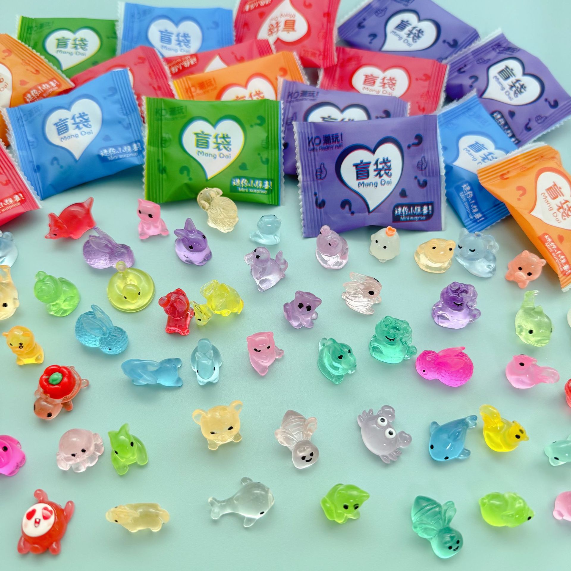 Blind bag prizes, small gifts for primary school students, fruits, Kapipala, food and play bottles, blind boxes, wholesale of children's toys Item Picture