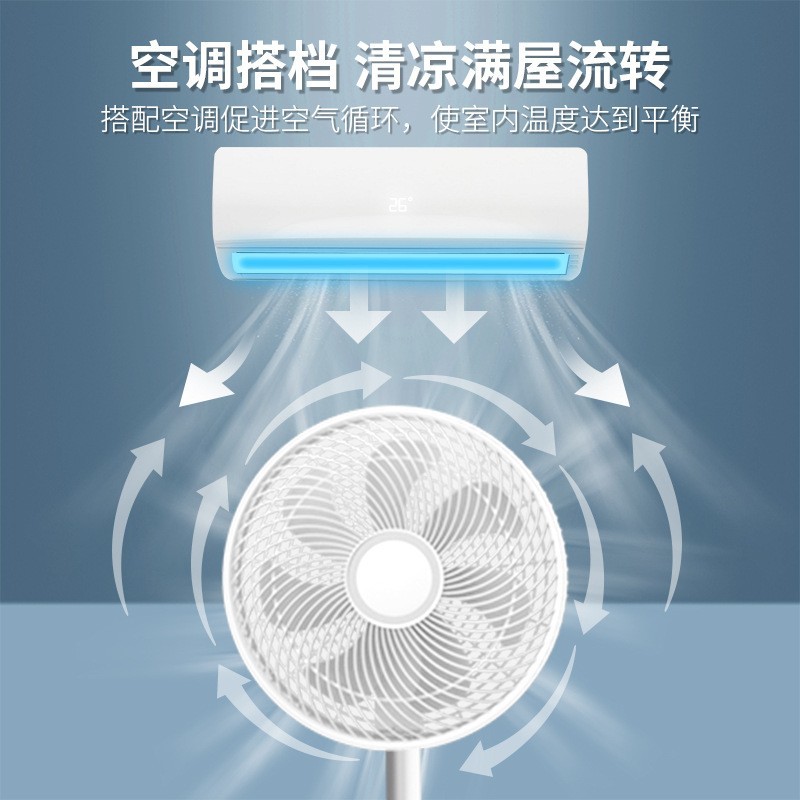 工业风扇/风扇/手持制冷风扇/电风扇手持/壁扇白底实物图