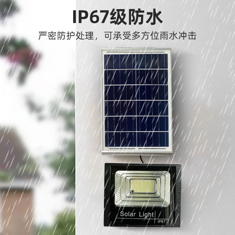 Solar lamps for the benefit of the people, household park, villa, cross-border outdoor waterproof courtyard lamps, floodlights, new rural street lamps details Picture