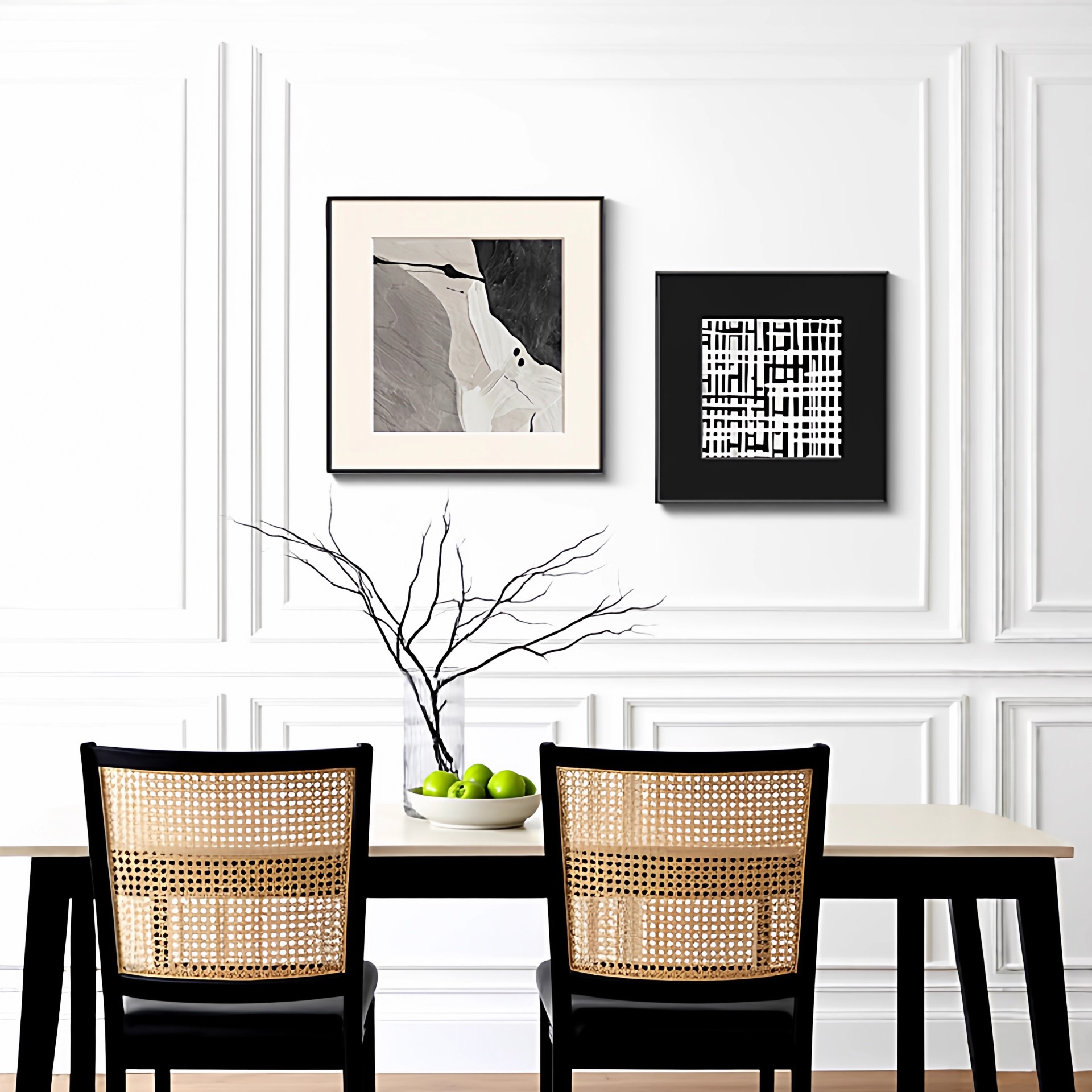 大圆餐桌电动/餐桌一整套/餐桌/桌子餐厅商用/岩板桌椅产品图