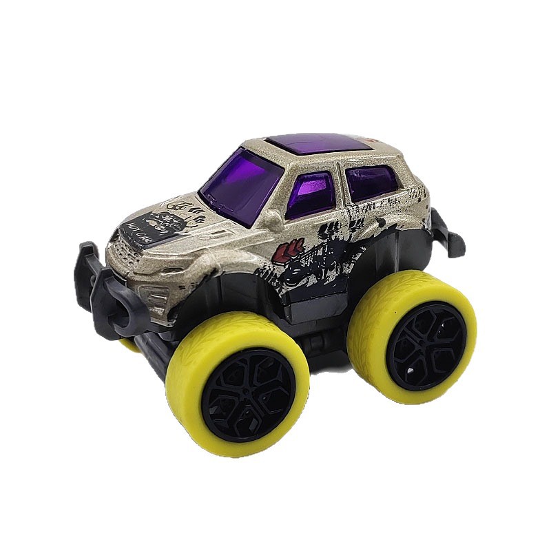 Cross-border alloy car, rebound sports car, off-road vehicle, children's educational toy car, inertial racing car, durable mini model Item Picture