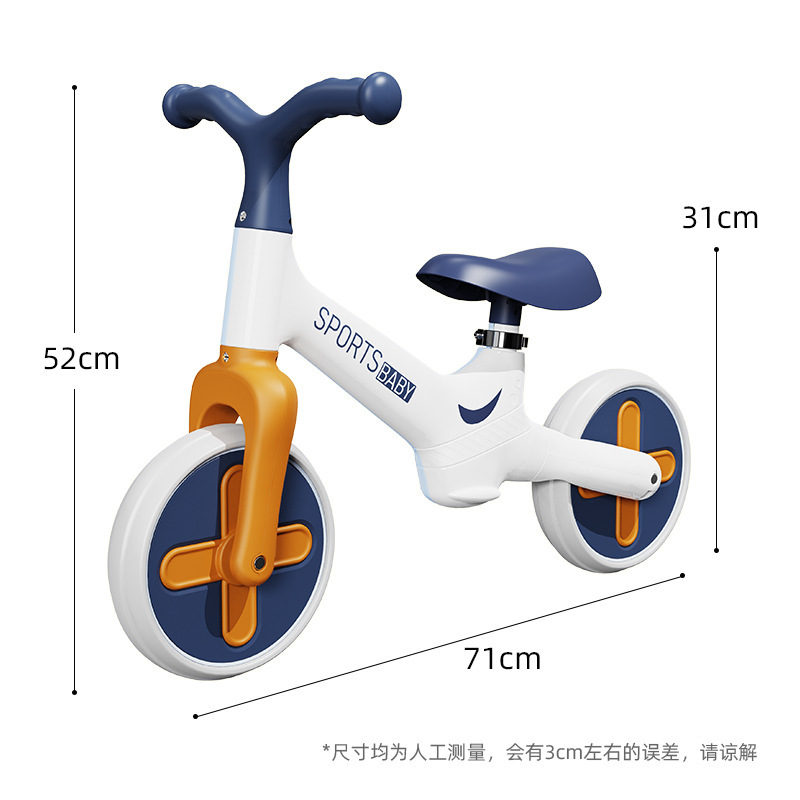New children's balance scooters, pedal-free bicycles, sliding scooters, and baby toy cars for 1-3 years old Specification image