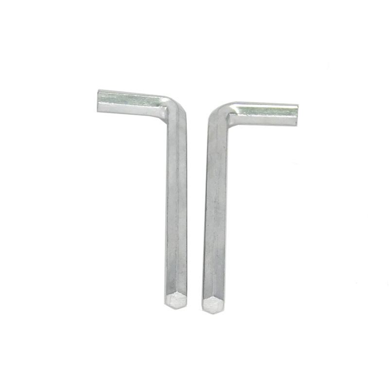 L-shaped disposable wrench tools, hexagonal screwdriver, galvanized hexagonal hexagonal key, Allen wrench Item Picture