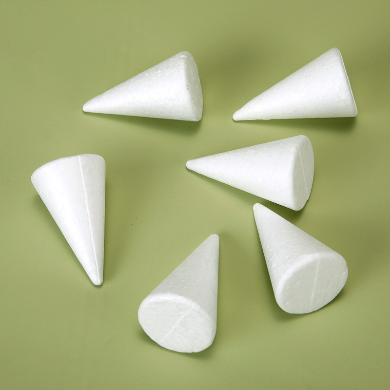 New DIY conical foam ball light clay accessories Christmas tree decoration material macaron tower model Application Scenario