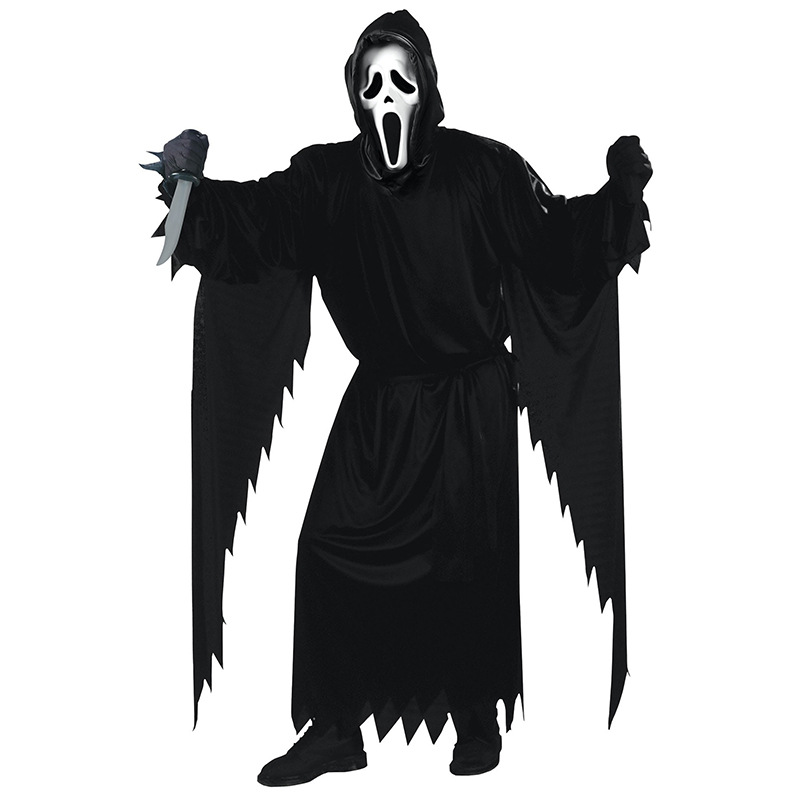 Halloween children and adults' costumes, screaming costumes, horror movie cosplay costumes, scary knife costumes Item Picture