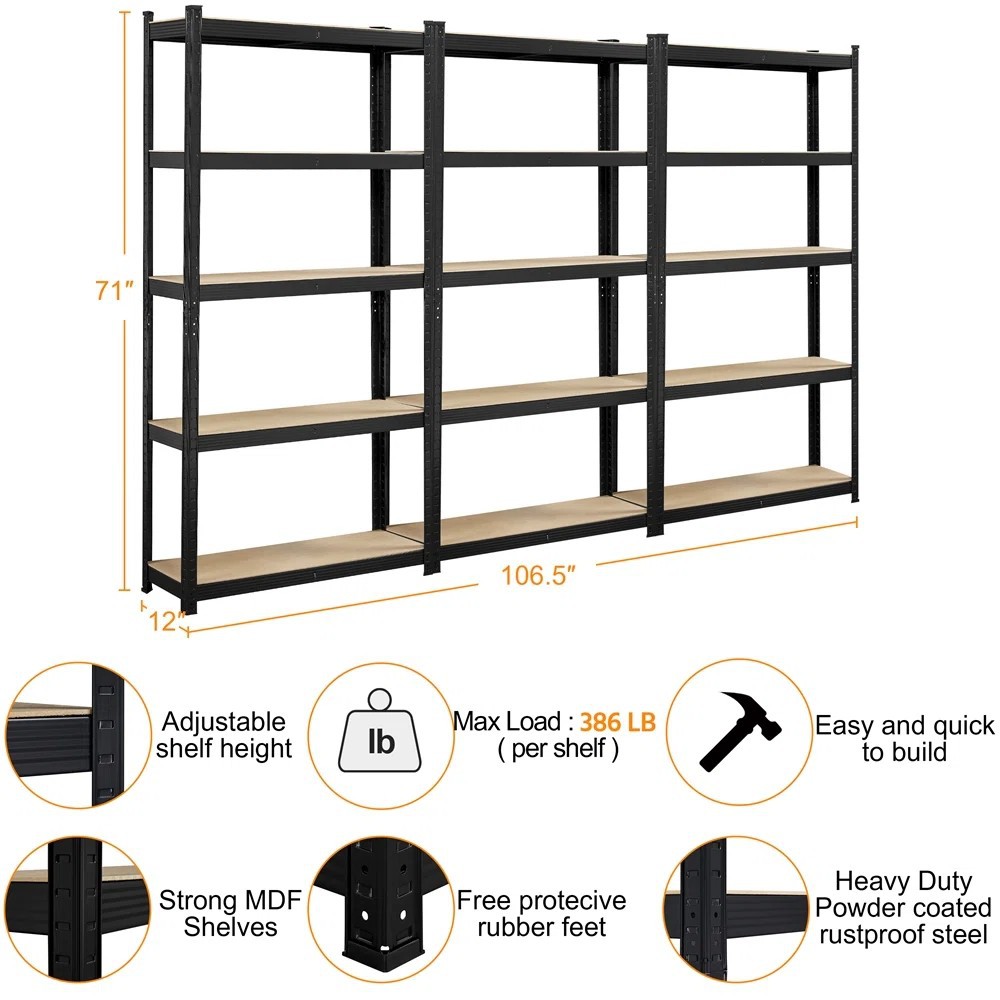 Cross-border shelves, multi-functional storage racks, placement racks, multi-layer racks, garage storage racks