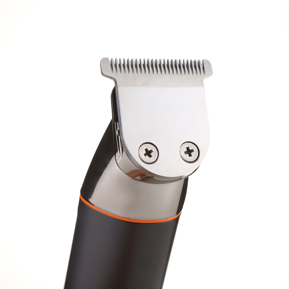 Multi-functional magnetic shaver for shaving nose and hair, six-in-one LCD display, electric hairdresser, oil cutter, engraved clipper Item Picture