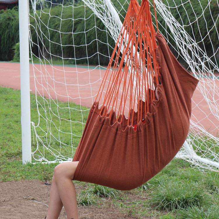 ins吊床户外网红秋千室内成人宿舍帆布家用懒人北欧民宿摇篮产品图