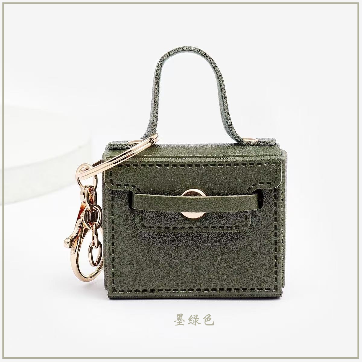 钥匙扣/亚克力钥匙扣/钥匙扣玻璃/拉布布/可爱钥匙扣挂件白底实物图