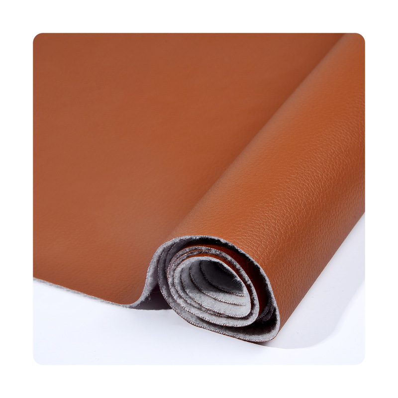 1.0厚荔枝纹猫爪皮柔软无味皮革软包面料沙发汽车内饰pvc人造革