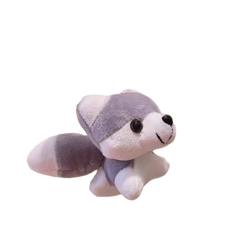 星星人/钥匙扣公仔挂件/挂件/毛绒挂件/包包挂件白底实物图