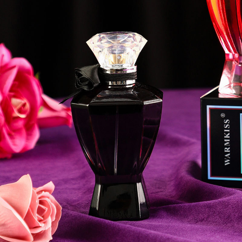 WARMKISS Black Beauty Midnight Bulgarian Rose Women's Perfume is fresh, long-lasting and light. Cross-border wholesale Specification image