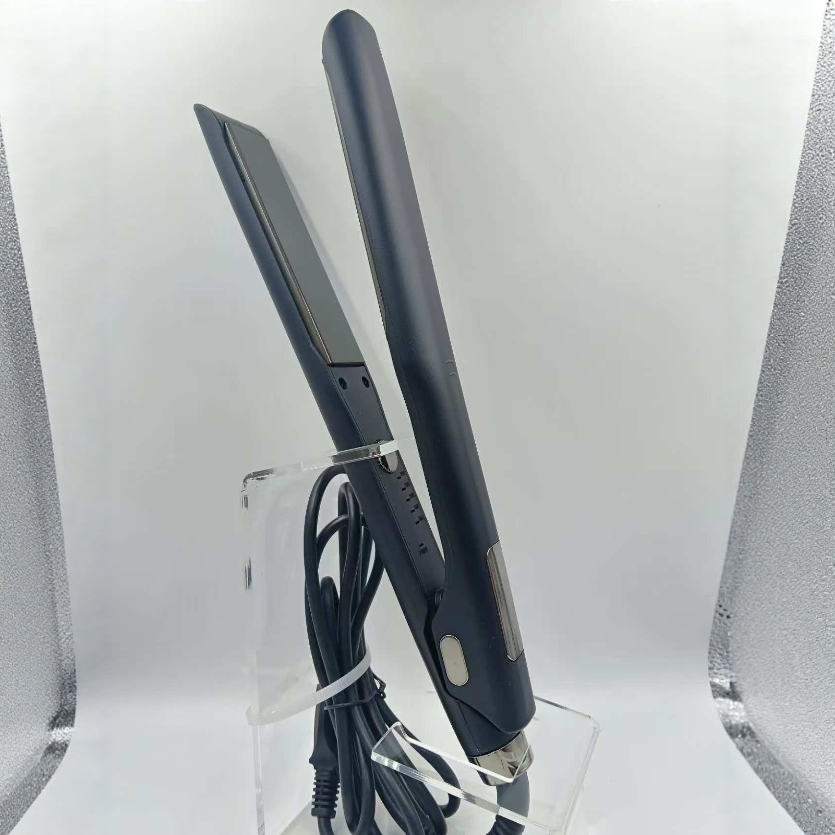 负离子直卷两用夹板电气石陶瓷护发家用便携速热直发器产品图